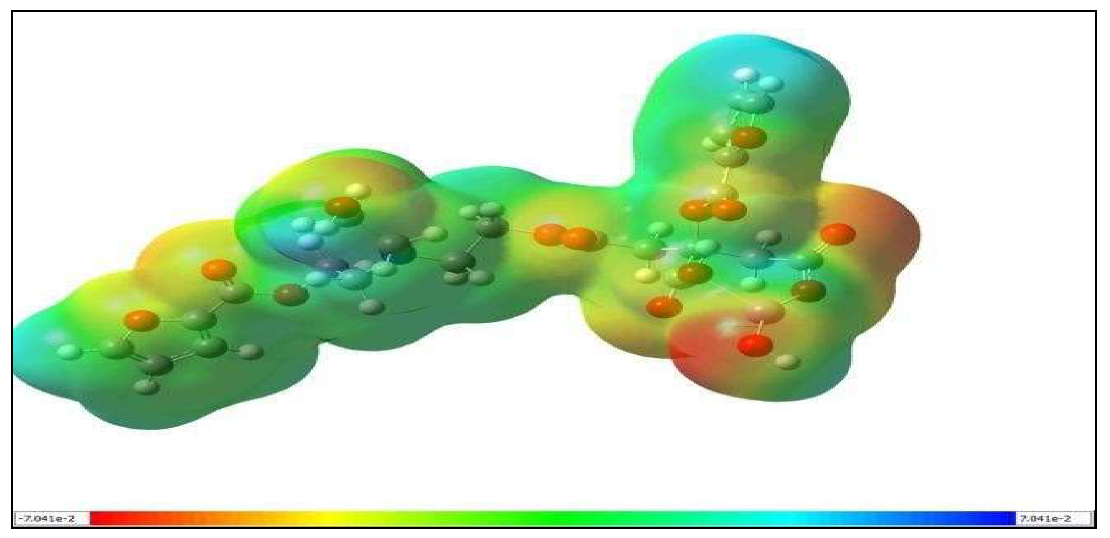 Figure 15: <p>The MESP of the CA<sub>4</sub>-ZnO nanocomposite hydrogels.</p>