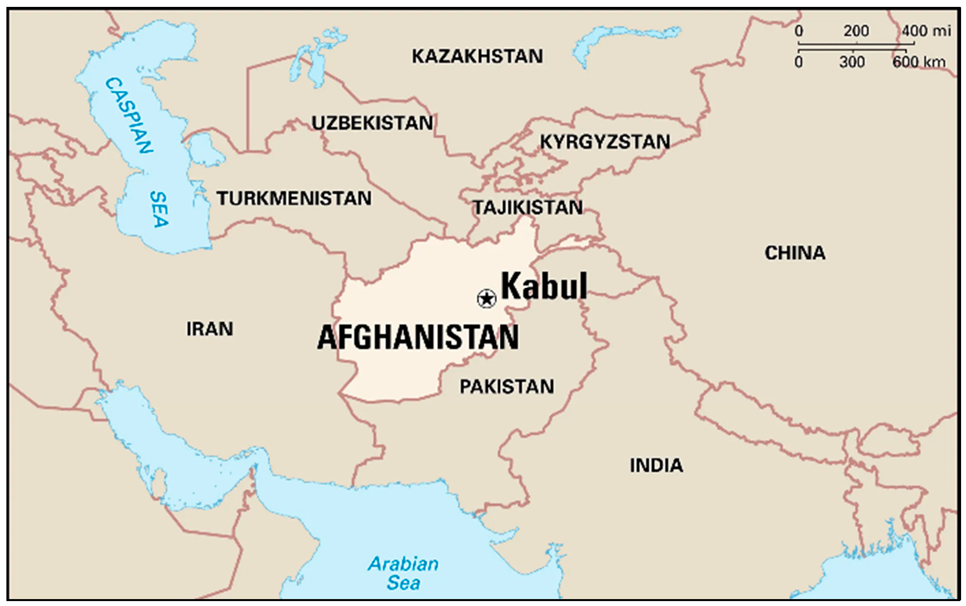 Figure 1: <p>Kabul City Locator Map (Credit: Britannica.com).</p>
